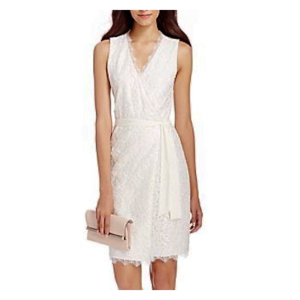 DIANE VON FURSTENBERG NWT Lace Wrap Dress